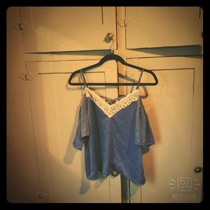 Cold shoulder top